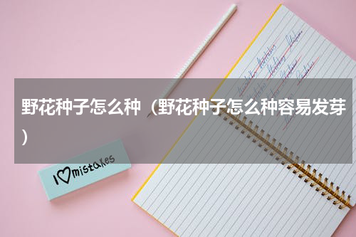 野花种子怎么种（野花种子怎么种容易发芽）