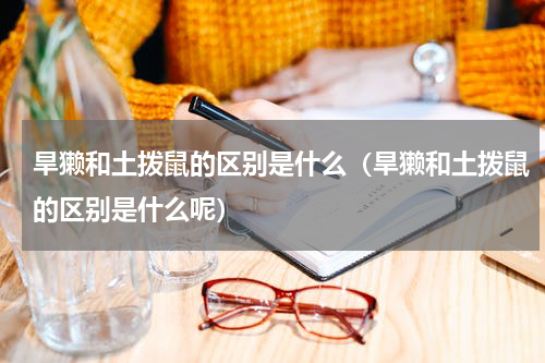 旱獭和土拨鼠的区别是什么（旱獭和土拨鼠的区别是什么呢）