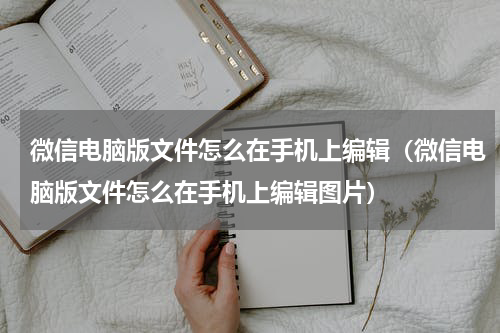 微信电脑版文件怎么在手机上编辑（微信电脑版文件怎么在手机上编辑图片）