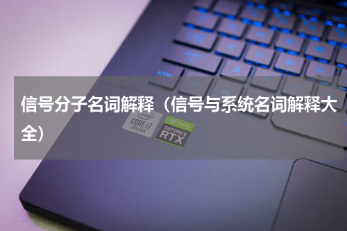信号分子名词解释（信号与系统名词解释大全）
