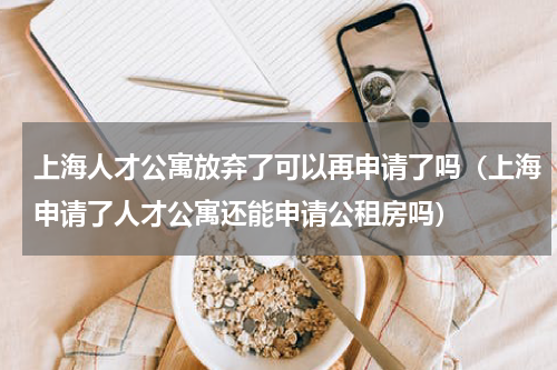 上海人才公寓放弃了可以再申请了吗（上海申请了人才公寓还能申请公租房吗）