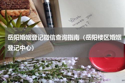 岳阳婚姻登记微信查询指南（岳阳楼区婚姻登记中心）