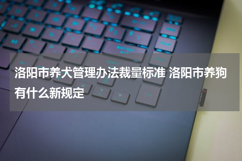 洛阳市养犬管理办法裁量标准 洛阳市养狗有什么新规定
