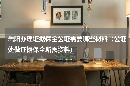 岳阳办理证据保全公证需要哪些材料（公证处做证据保全所需资料）