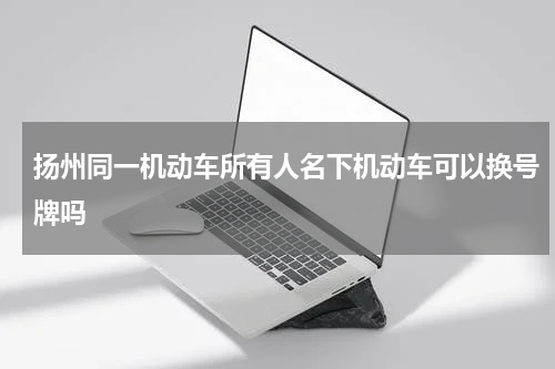 扬州同一机动车所有人名下机动车可以换号牌吗