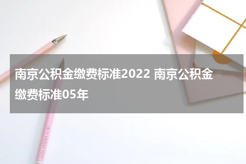 南京公积金缴费标准2022 南京公积金缴费标准05年