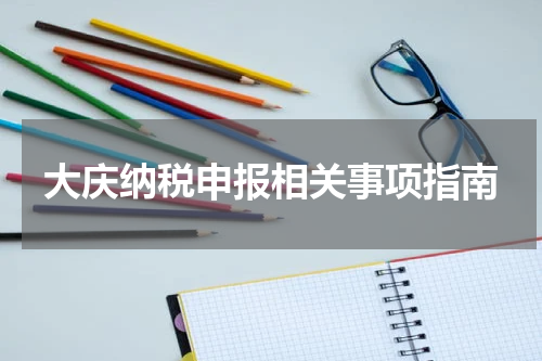 大庆纳税申报相关事项指南